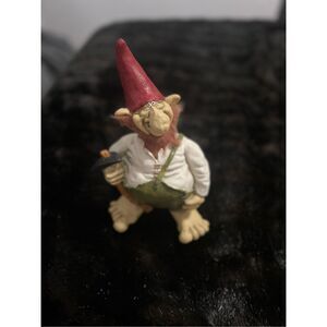 Paolo P Chiari Old Man Gnome Wizard Elf Figurine 7" high